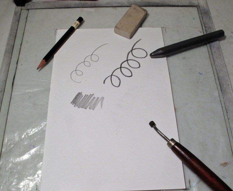 drawing image for transfer